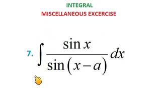 Integral sin x  sin x  aImportant question for class12th CBSE ISC IIT JEE amp competitive exams [upl. by Berenice]