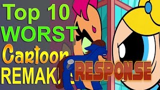 Phantom Striders Top 10 Worst Cartoon Remakes Response [upl. by Lemay855]