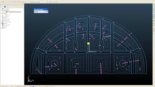 PowerMILL10 Moving Start Points [upl. by Rockie]