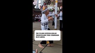 Tari Rejang Werdha adalah tarian rejang yang dibawakan oleh lansia [upl. by Aratahs]