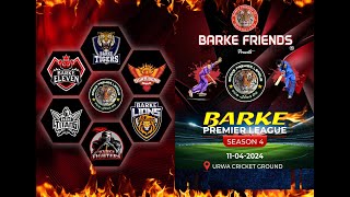 BARKE FRIENDS  PRESENTS  BARKE PREMIER LEAGUE SEASON 4 [upl. by Geithner766]