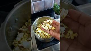 Popcorn Recipe 🌿 Home Made Popcorn in Just 3 Minutes  shorts popcorn popcorntime trending [upl. by Ahsenrac221]