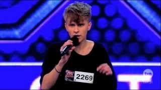 Piotr Ziola Valerie an audition version from The XFactor [upl. by Einafats718]