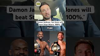 Damon Jackson Predicts Jon Jones Will Beat Stipe Miocic at UFC309 👀🏆 [upl. by Dekow425]