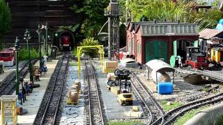 Eisenbahnromantik auf unserer LGB Gartenbahn  Teil 1  Anlagenportrait [upl. by Ert509]