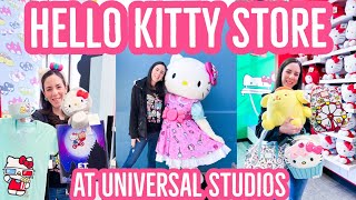 Hello Kitty Store Tour at Universal Studios  Sanrio Shopping [upl. by Dustan]