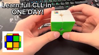 This is how i learned full CLL in 2 hours Tutorial for 2x2 CLL Method [upl. by Iosep809]