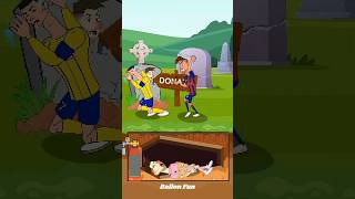 Messi Dead Prank Neymar help messi ronaldo messi cartoon aniamtion shorts [upl. by Blinni]