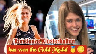 Konstanze Klosterhalfen has won Gold Medal in the Womens 5000m at European Championships 2022 [upl. by Soelch]