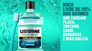 LISTERINE® elimina 99 dos germes e bactérias [upl. by Ferne]