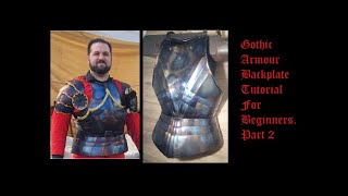 Gothic Armour Backplate Tutorial For Beginners Part 2 [upl. by Evreh]