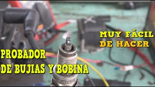 ¿COMO HACER UN PROBADOR DE BUJIAS Y BOBINA  Omar VW [upl. by Calle]