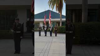 Booker High School Army JROTC Veterans Day November 11 2024 [upl. by Githens672]