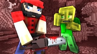 EINBRUCH beim KILLER HOLZFÄLLER  Minecraft EINBRUCH [upl. by Nosidam479]