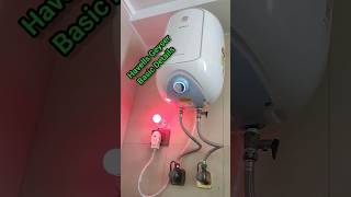 Havells Electric Geyser Basic Havells Geyser Cutoff And Earthing Details geyserrepair havells [upl. by Ecinhoj]