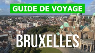 Ville de Bruxelles en 4k Belgique Bruxelles lieux à visiter [upl. by Nylakcaj]