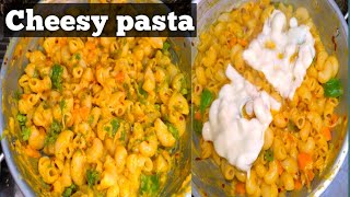 Simple Cheese Pasta Recipe  Creamy Cheese Pasta Recipe  Cheese Pasta Recipe In Indian [upl. by Adnwahsat319]