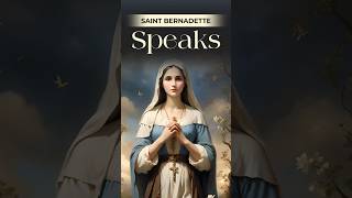 Saint Bernadette SpeaksReel1 [upl. by Aihsilef]