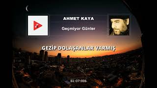 Ahmet Kaya Geçmiyor Günler Sözleri 4K [upl. by Madra]