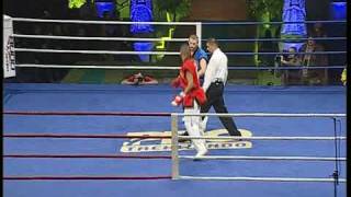 ProTaekwondo  World Final One  2008  Daniels vs Pasechnyk [upl. by Lusar]