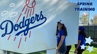 Dodgers Spring Training Weekend Vlog [upl. by Huesman340]