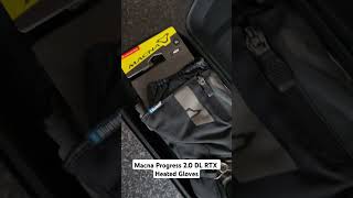 Macna Progress 20 RTX DL heated gloves unboxing [upl. by Auberbach]