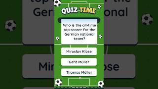 Who is the alltime top scorer for the German national team [upl. by Cirted636]