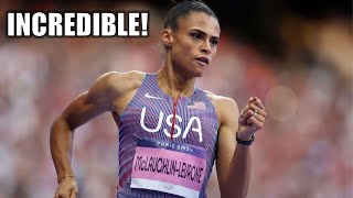 Sydney McLaughlin amp Femke Bol CRUSH 400 Meter Hurdles  2024 Paris Olympics [upl. by Nnaynaffit717]