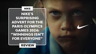 ▷ The SURPRISING NIKE ADVERT for the PARIS 2024 Olympics  quotWinnings Isnt for Everyonequot  Review [upl. by Prady]