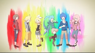 Paintër  halyosy feat VOCALOIDS Collaboration [upl. by Nnylrefinnej165]