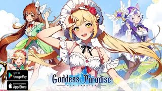 Goddess Paradise Oficial Gameplay Android IOS APK Códigos MMORPG [upl. by Hanoj]