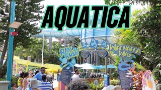 Aquatica Orlando Water Park Aquatica Orlando Water Park 2024 Florida [upl. by Marmion]