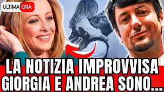 🔴 LA NOTIZIA IMPROVVISA quotGIORGIA MELONI E ANDREA GIAMBRUNO SONOquot FAN IN LACRIME [upl. by Raven947]