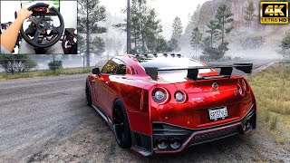 Nissan GTR Nismo R35  Forza Horizon 5  Logitech g29 gameplay [upl. by Dnomaid]