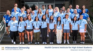 Midwestern University 2023 Health Careers Institute for Illinois High School Students [upl. by Tressa994]