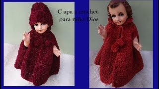 Capa para niño Dios a crochet roponniñodios normaysustejidos [upl. by Ahsat]