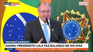 Alckmin quotPresidente está presente nas horas difíceisquot BandNews TV [upl. by Ataeb190]