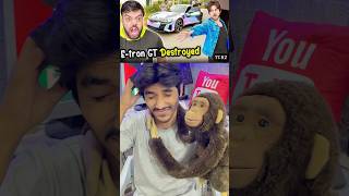 Etron GT Destroyed episode 2😂 kalibhai comedy shorts [upl. by Anilra]