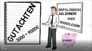 Gutachten erfolgreich ablehnen oder widerlegen I KGPG [upl. by Nicholson]