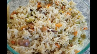 Easy Vegetable Pulao  WMF pressure cooker recipe  Vegetarian recipe  Vegan  Lively Loks [upl. by Amata784]