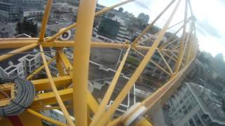 Tower Crane Trolley ride [upl. by Eseeryt]