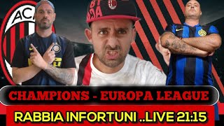 🚨 INFORTUNI EUROPA LEAGUE CHAMPIONS E CALCIOMERCATO❗ [upl. by Irtemed]