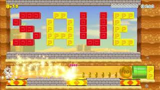 The Skipsqueak Game  Super Mario Maker 2 Online Rush Gameplay [upl. by Marla]