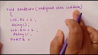 PIClecture 9 Interfacing of LCD with PIC Microcontroller  Embedded C program [upl. by Ebanreb]