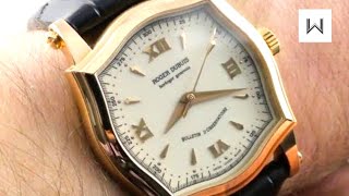 Early Roger Dubuis Sympathie 37 Geneva Hallmark Chronometer S37575 Watch Review [upl. by Eybba]