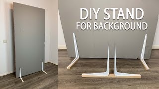 DIY stand holders for VFlatbackground board [upl. by Kutzer]