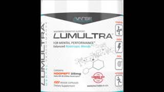 Lumultra  Powerful Brain Boosting Nootropic Formula [upl. by Sandry573]