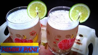 Nimbu Pani Recipe Lemon Juice🍋🍹  how to make nimbu pani at home summer healthy drink [upl. by Ahsimal]