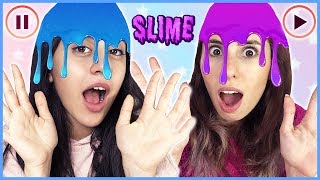 Pause Slime Challenge Selena vs Hades Slaym Dila Kent [upl. by Lorette970]