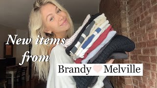 New items at Brandy Melville brandy model try on haul [upl. by Rema]